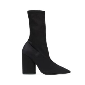 Yeezy Season 7 onyx satin boots